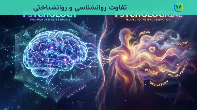 تفاوت روانشناسی و روانشناختی