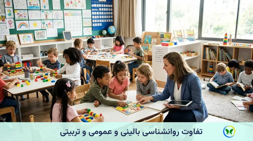 تفاوت روانشناسی بالینی و عمومی و تربیتی