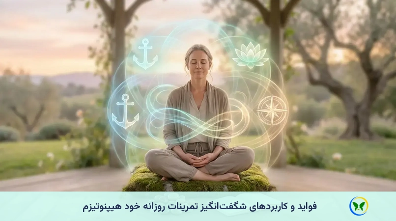 فواید و کاربردهای شگفتانگیز تمرینات روزانه خود هیپنوتیزم