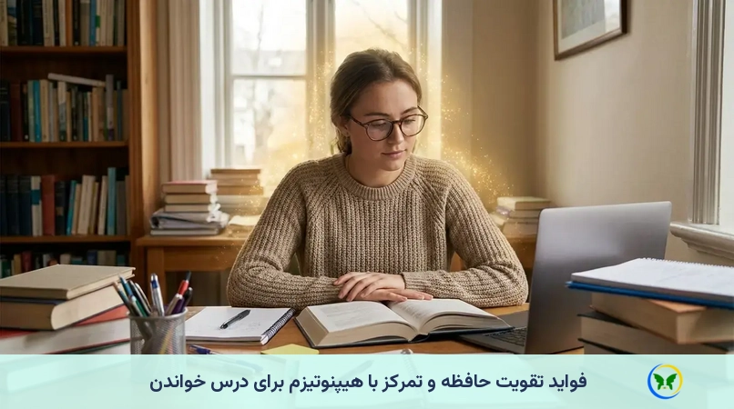 فواید تقویت حافظه و تمرکز با هیپنوتیزم برای درس خواندن