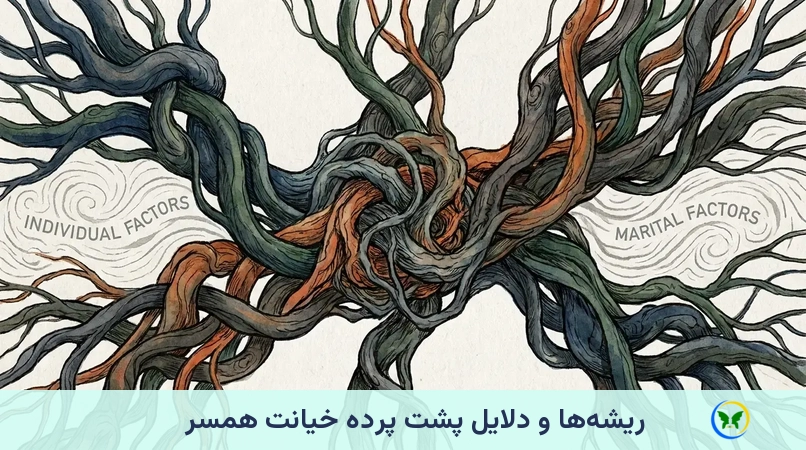 ریشه‌ها و دلایل پشت پرده خیانت همسر