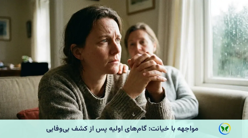 مواجهه با خیانت: گامهای اولیه پس از کشف بیوفایی