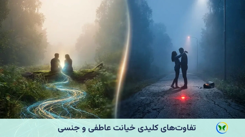 تفاوت‌های کلیدی خیانت عاطفی و جنسی