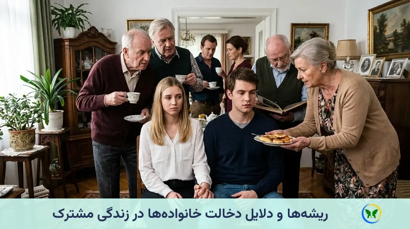 ریشهها و دلایل دخالت خانوادهها در زندگی مشترک