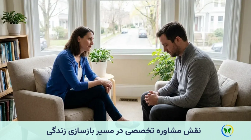 نقش مشاوره تخصصی در مسیر بازسازی زندگی