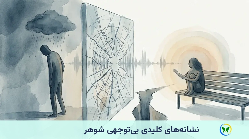 نشانههای کلیدی بیتوجهی شوهر